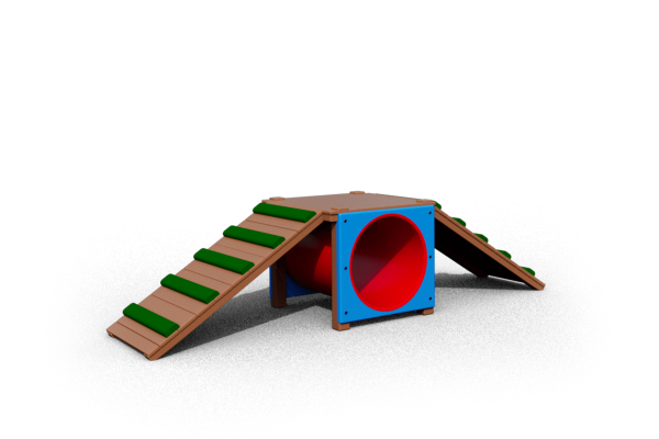 Torre simples com túnel